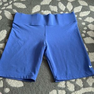 lavender nike biker shorts